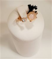 Anello Venerio Donna in Argento Zircone AN-850102 - AN-850102